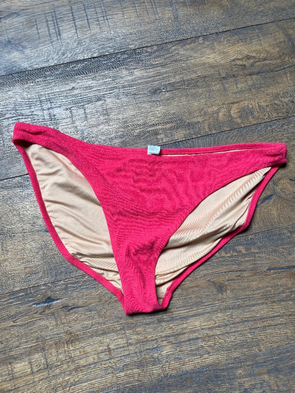 NWT Old Navy Low-Rise Terry Classic Bikini Bottoms XXL Cosmic Rouge